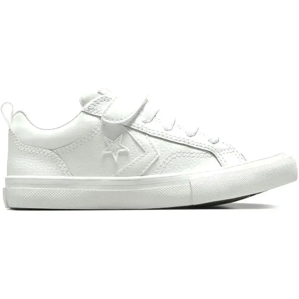 Converse Pro Blaze Strap OX Kids Size 3 White NWT Leather Sneakers